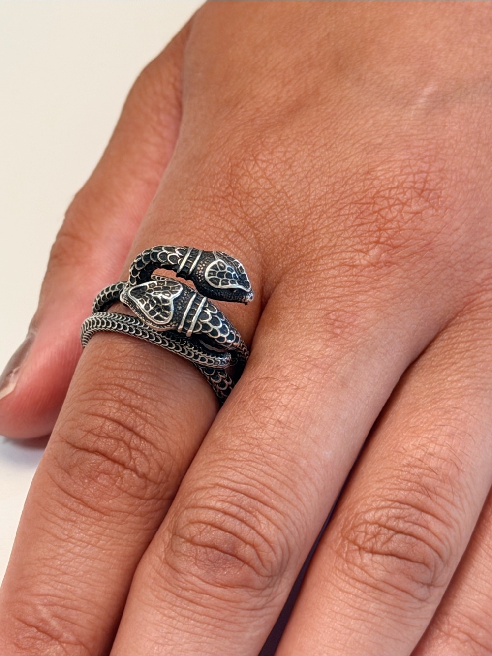 Gucci garden snake ring 8.5 - Picture 2 of 6